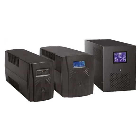 ONTECH - Tescom Leo+ Lıft 1500va 1f/1f (2x9ah) 6dk Led Metal Kasa Lıne Interaktıf Ups