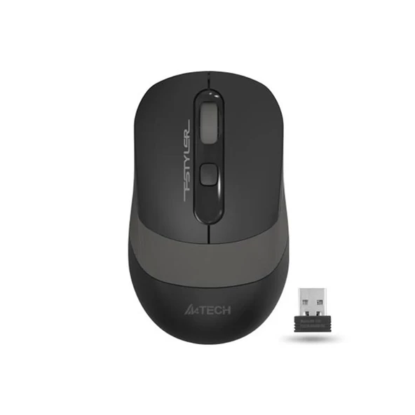 ONTECH - A4 Tech Fg10 Gri 2.4g Nano 2000dpı Kablosuz Mouse