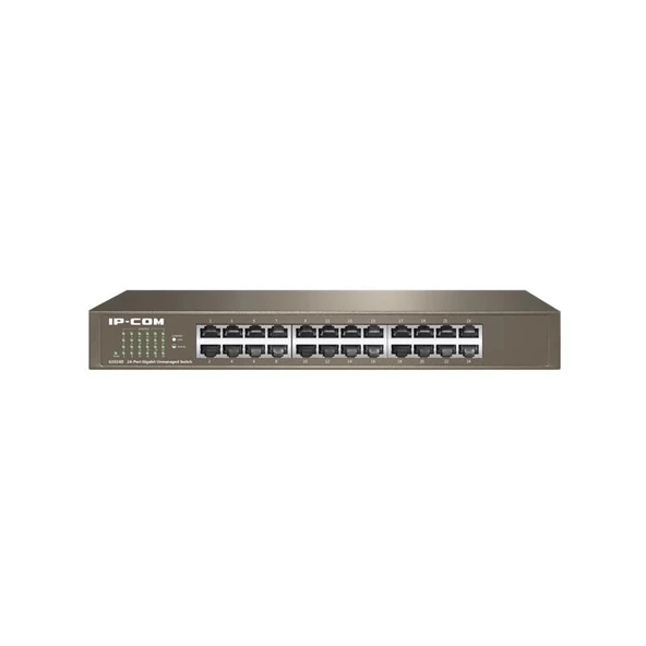 ONTECH - Ip-com G1024d 24 Port Gıgabıt Metal Kasa Rackmount Swıtch
