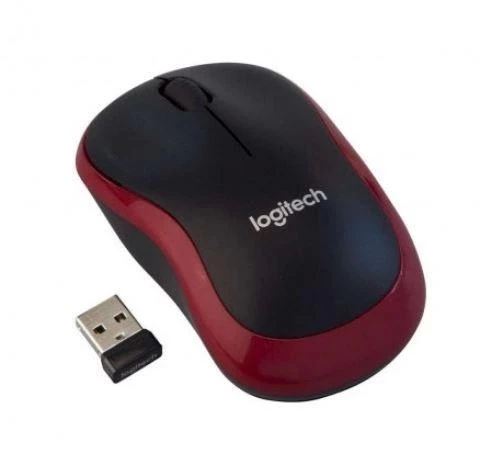 ONTECH - Logıtech M185 Kablosuz Usb Mouse Kırmızı 910-002237