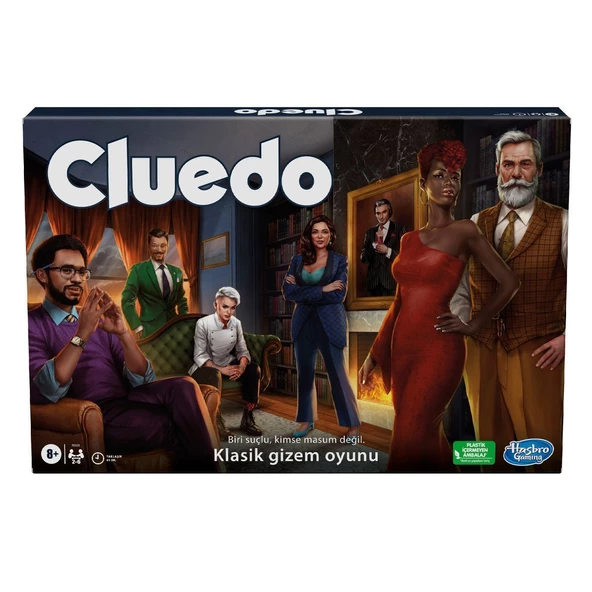 F6420 Hasbro Gaming - Cluedo +8 yaş