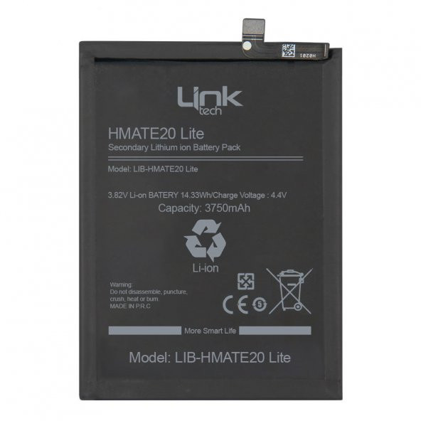 LinkTech Huawei Mate 20 Lite Premium Batarya 3750 mAh
