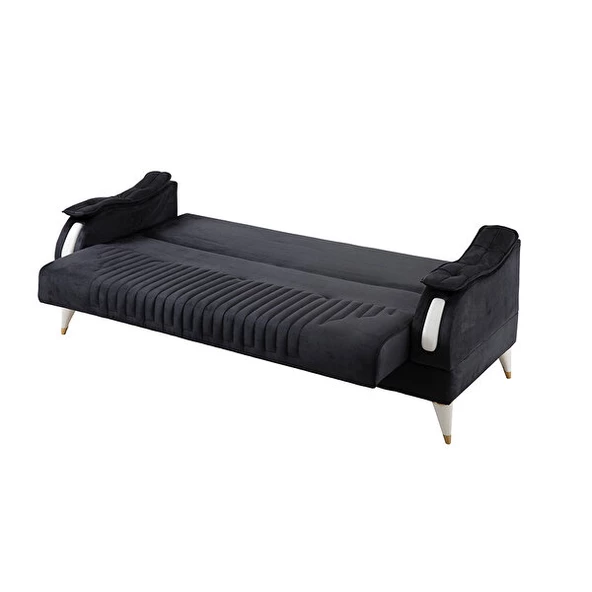 Belletto Leon Üçlü Koltuk Antrasit-berjer Krem 3+1 - 4