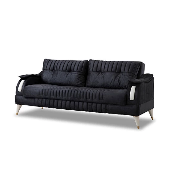 Belletto Leon Üçlü Koltuk Antrasit