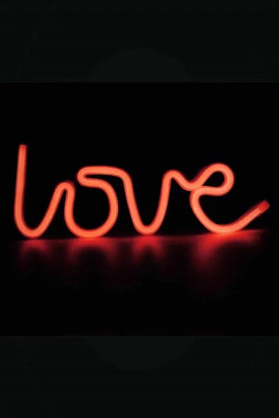 MAGICLEDCORNER Neon Love Kırmızı