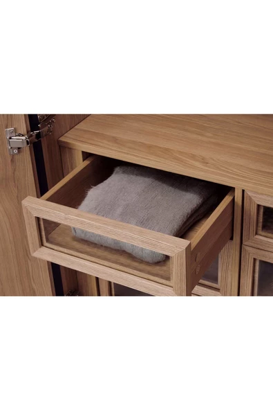 ReMa-design Ahşap Makaron Gardırop - Resim 4