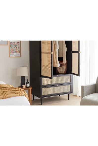ReMa-design Ahşap DarkLuka Gardırop - 2