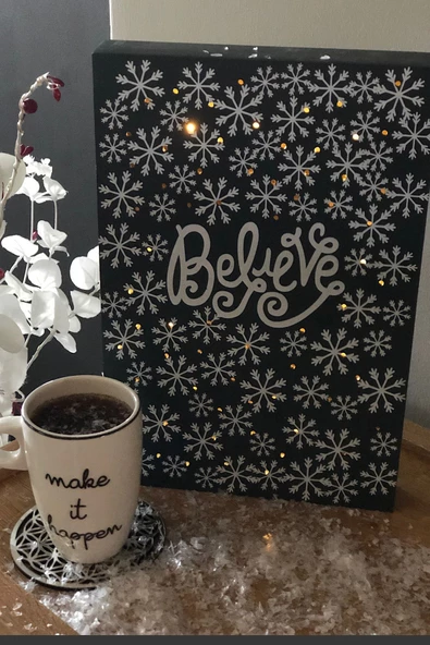 MAGICLEDCORNER Belıeve Pano ürün görseli 1