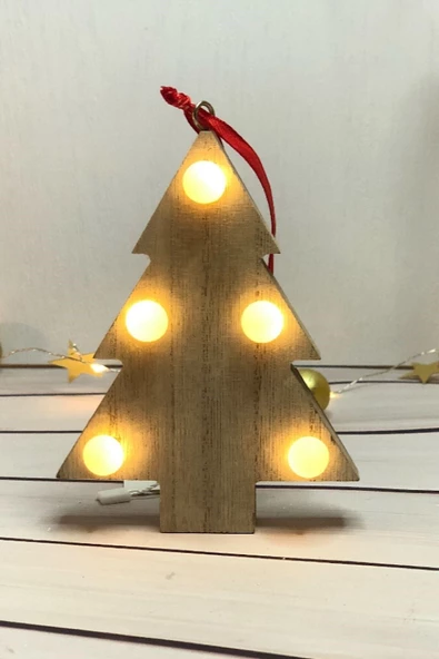 MAGICLEDCORNER Çamağacı Led Işıklı Yılbaşı Ağaç Süsü - Resim 2