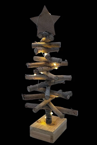 MAGICLEDCORNER Led Işıklı Yılbaşı Ağacı Ağaç Dekor - Resim 3