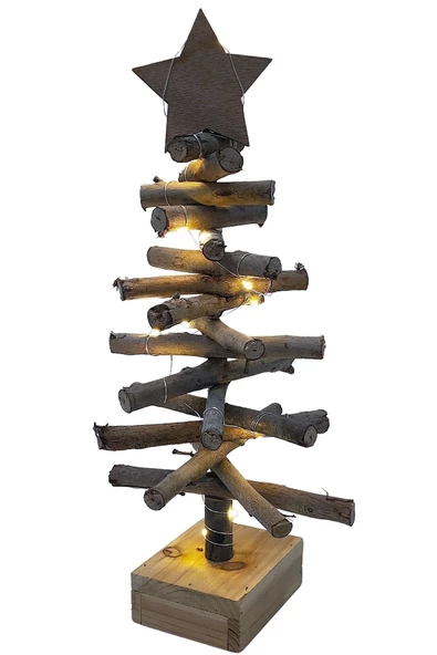 MAGICLEDCORNER Led Işıklı Yılbaşı Ağacı Ağaç Dekor - Resim 4