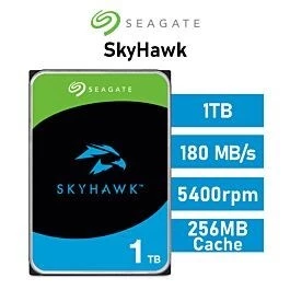 1 TB Seagate SKYHAWK 3.5" 256MB 5400Rpm (ST1000VX013) 7/24 Güvenlik Diski - Resim 2