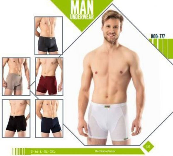 Dozoo 777 Erkek Bambu Boxer - 1