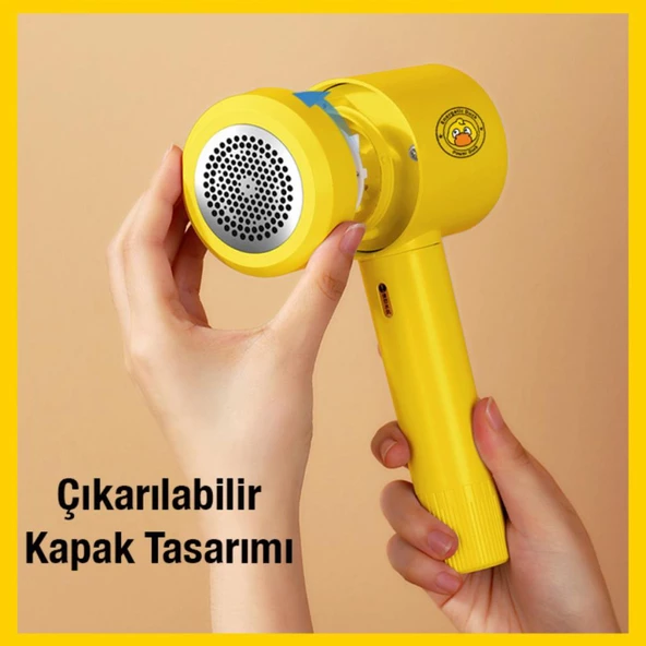 Polham Şarjlı Kazak Tüy Toplama Makinesi, Tiftik Tüy Toplama Aleti, Kıyafet ve Koltuk Tüy Toplama - 5