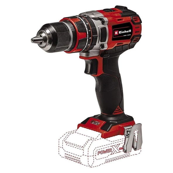 Einhell TP-CD 18/50 Li-i BL Akülü Darbeli Vidalama + Pxc Starter Kit Akü 18V 2.5Ah + Şarj Cihazı 900W - 4513942 - 3