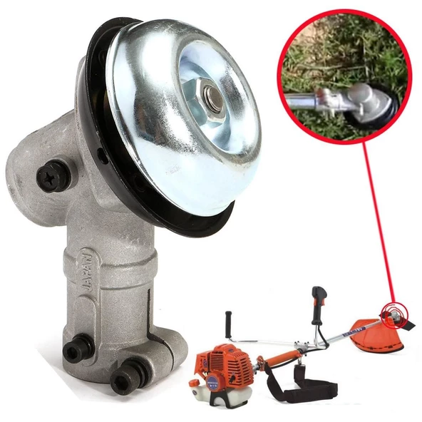 Motorlu Tırpan Redüktör 26 mm 7 Diş Üniversal Tip