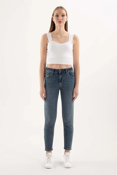 FASHION FRIENDS KADIN DENİM PANTOLON 23K0792K1 - 2
