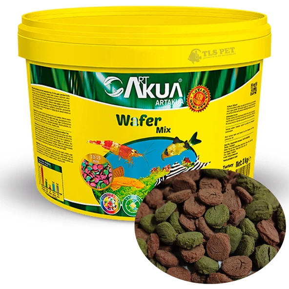 ArtAkua Wafer Mix Vatoz Dip  Balık Yemi (Bölme) - 250 Gr