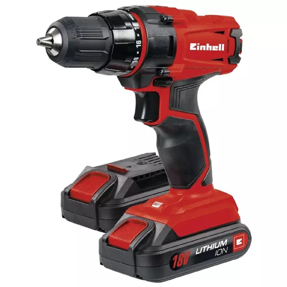Einhell TC-CD 18-2 Li (2x1,5 Ah) Çift Akülü Vidalama Makinası - 4513820 - 2