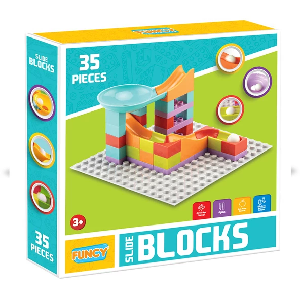 Slide Blocks 35 Parça LegoDuplo Uyumlu - 2