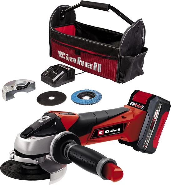 Einhell TE-AG 18/115 Li Kit Akülü Avuç Taşlama (1x4,0 Ah)