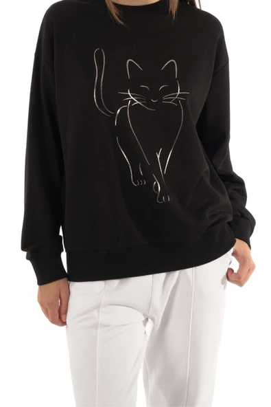 Joggy Kadın Sweatshırt 149 - Resim 3