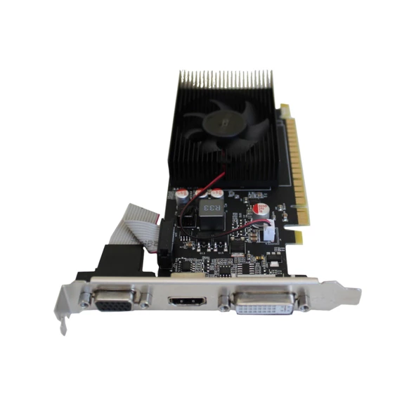 Seclife 2GB GT610 Geforce DDR3 64Bit DVI HDMI VGA LP - 2