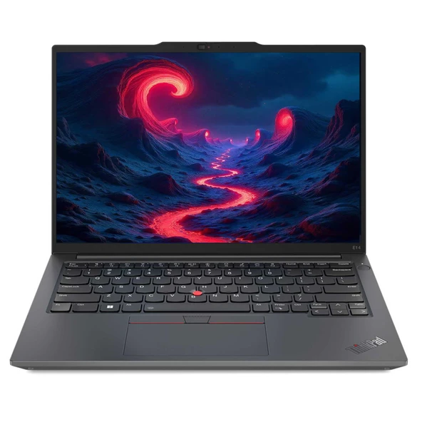Lenovo E14 21M70031TX19 Ultra7 155H 32GB 512SSD 14" FHD+ W11P Dizüstü Bilgisayar-CNT020 ürün görseli 1
