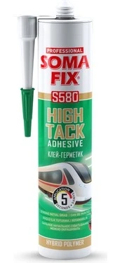 SOMA FİX S580 HIGH TACK YAPIŞTIRICI SİLİKON ( KORNİŞ YAPIŞTIRICI )