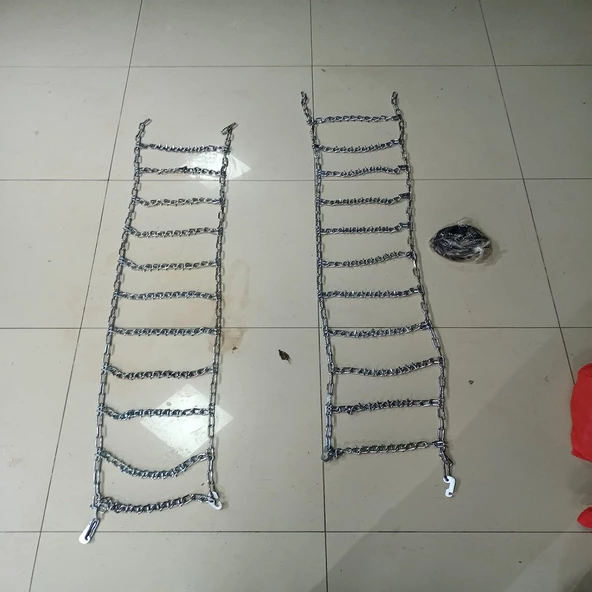 145/70-R12 Lastik Uyumlu Serme Mahmuzlu Zincir - Merdiven tip Ultra Kaliteli - 5