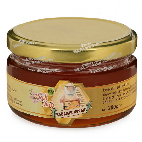 Süzme Çiçek Balı 250g