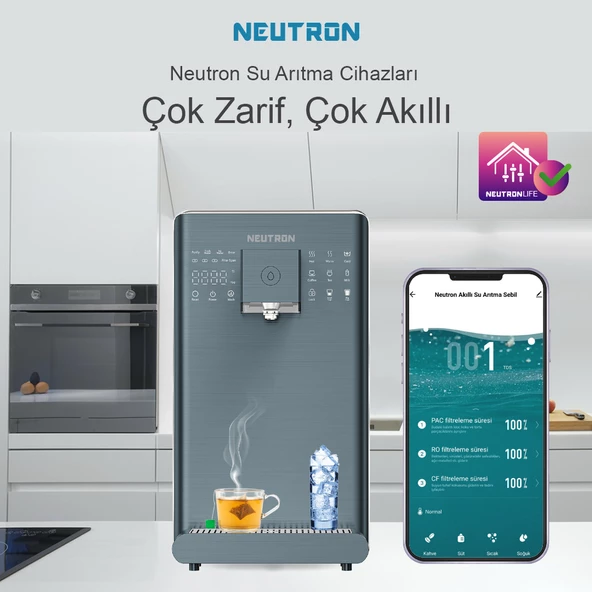 Neutron NTL-SU20C6WB Sıcak/soğuk Tezgah Üstü Akıllı Su Arıtma Cihazı - 6