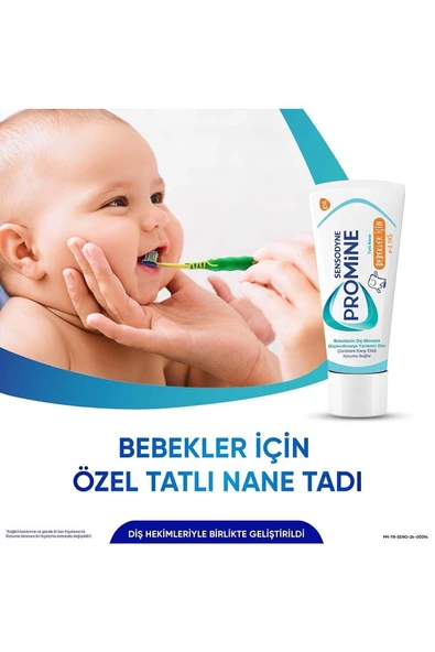 Sensodyne Promine Baby 0-2 Yaş Arası Diş Macunu 50 ml - 5