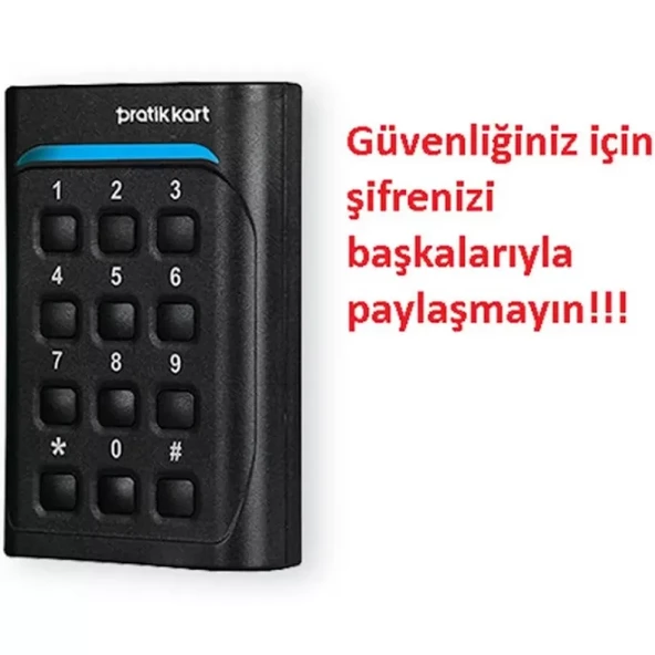 Pratikkart Kart Tuşlu P Seri - 2