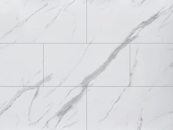 Renkli Duvarlar Bs1751 Shiny Yapışkanlı Mermer Desen 30x60cm 6 Adet Duvar Döşeme Paneli Ev Ofis Karavan Kaplama - 5