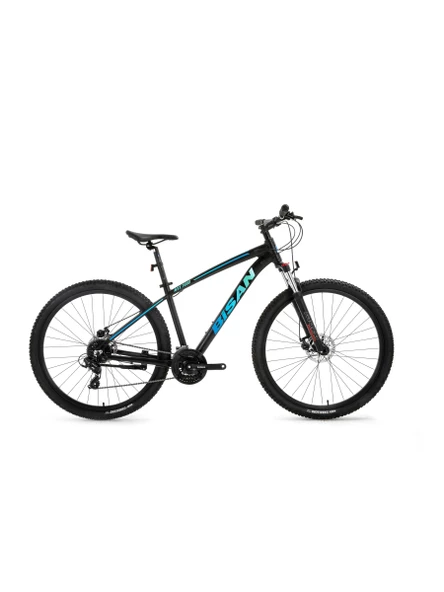 BİSAN BİSİKLET MTX 7200 26 JANT MEKANİK DİSK FREN MAT SİYAH/MAVİ