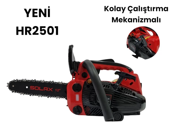 SOLAX HR2501 Motorlu Budama Testeresi 25cc