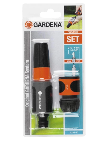 Gardena 18288 Stoplu Sprey Seti 13mm (1/2  )