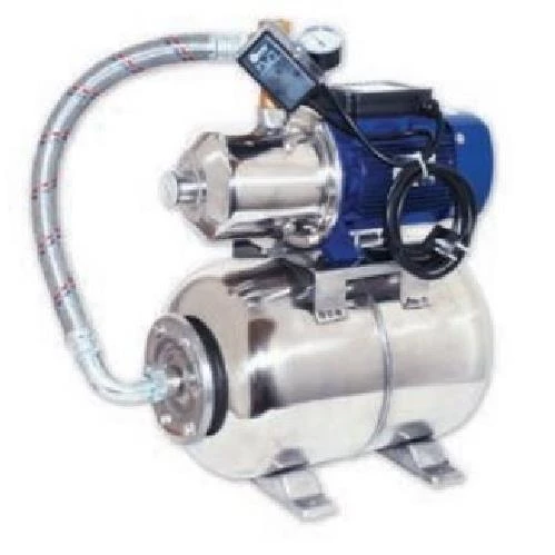 Water WS-4400 Paslanmaz 304 Tanklı Paket Hidrofor 0.75 Hp