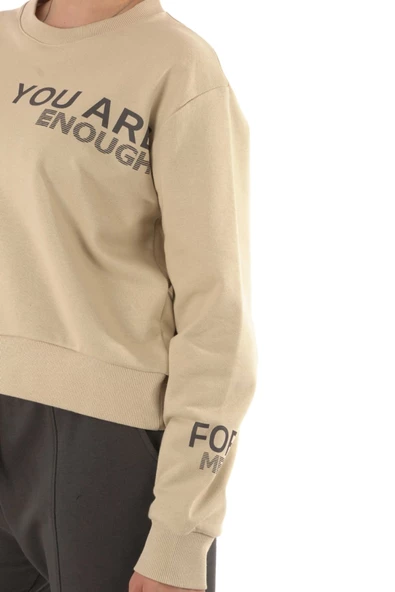 Joggy Kadın Taş Sweatshırt 140 - Resim 2