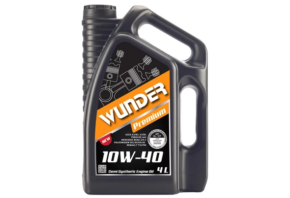 Wunder Premium 10W 40 Motor Yağı - 1 ADET