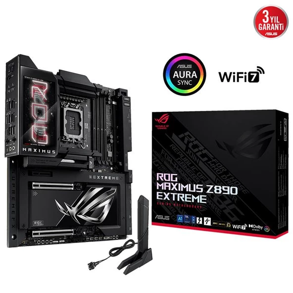 Asus Rog Maxımus Z890 Extreme 1851P Ddr5 9200 6Xm2 2Xtb5 Hdmı Wifi7 Bt 2Xlan Anakart