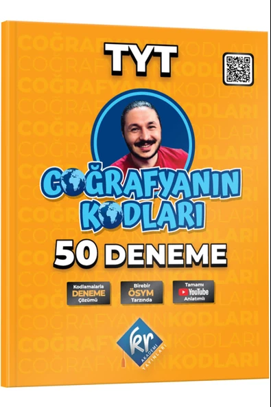 Kr Akademi TYT Coğrafyanın Kodları Coğrafya 50 Deneme Video Çözümlü