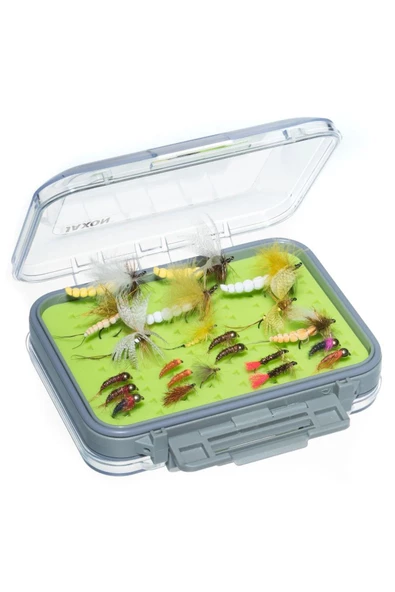 Jighead Kutusu Sinek İğne Kutusu Jaxon Fly Box 13/10/4CM