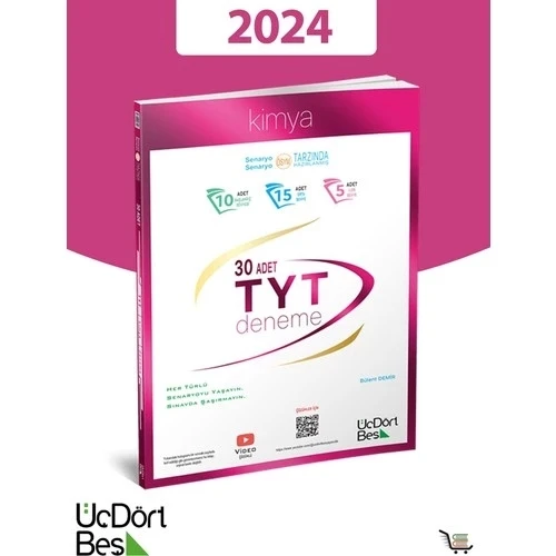 TYT KİMYA 30 DENEME  ÜÇDÖRTBEŞ