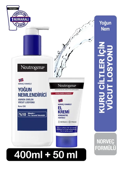 Neutrogena Kuru Ciltler Için Anında Emilen Vücut Losyonu Yoğun Nemlendirici 400 Ml - 2