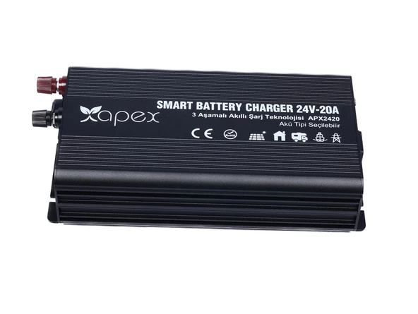 APX2420 Apex 24V 20A Smart Akü Şarj Cihazı - 2
