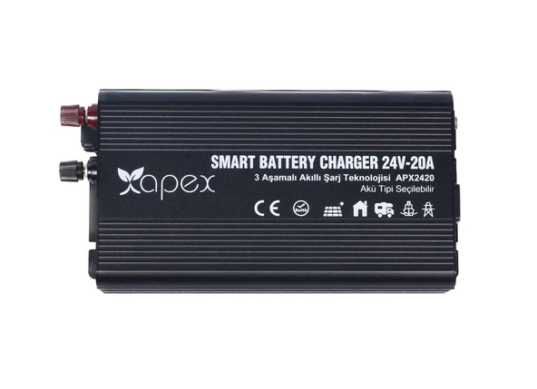 APX2420 Apex 24V 20A Smart Akü Şarj Cihazı - 5