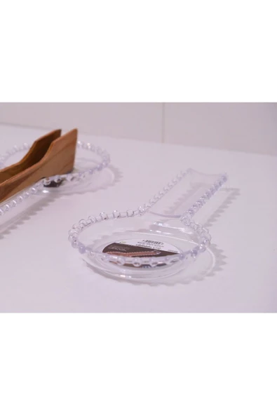 Boncuklu Kaşık Altlığı 28cm Yüksek Kalite - 3