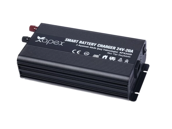 APX2420 Apex 24V 20A Smart Akü Şarj Cihazı - 3